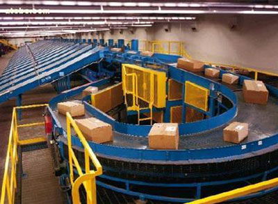 上海圓通--皮帶輸送機(jī)